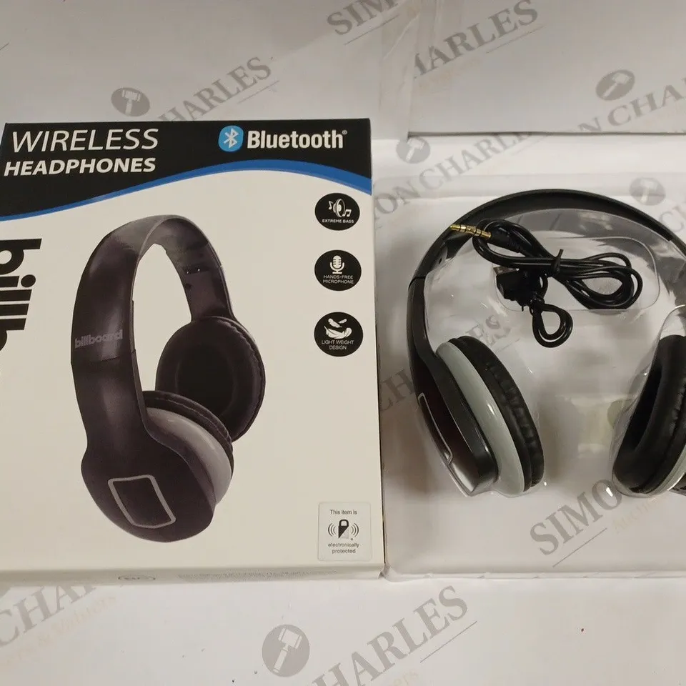 BOXED BILLBOARD WIRELESS HEADPHONES
