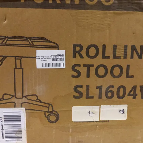 BOXED FURWOO ROLLING STOOL SL1604W