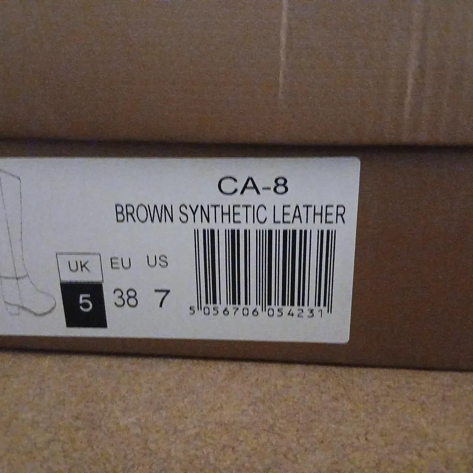 XY LONDON KNEE-HIGH BOOTS (CA-8) UK 5