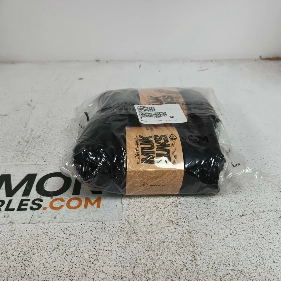 MUK LUKS 4 PACK FLEECE TIGHTS BLACK LARGE/EXTRA LARGE