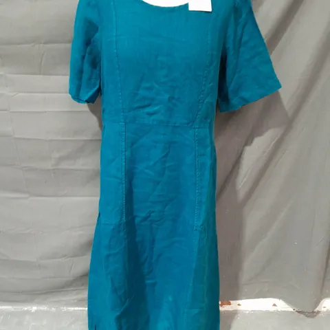 SEASALT CORNWALL GRASS WAVE DRESS - UK 10