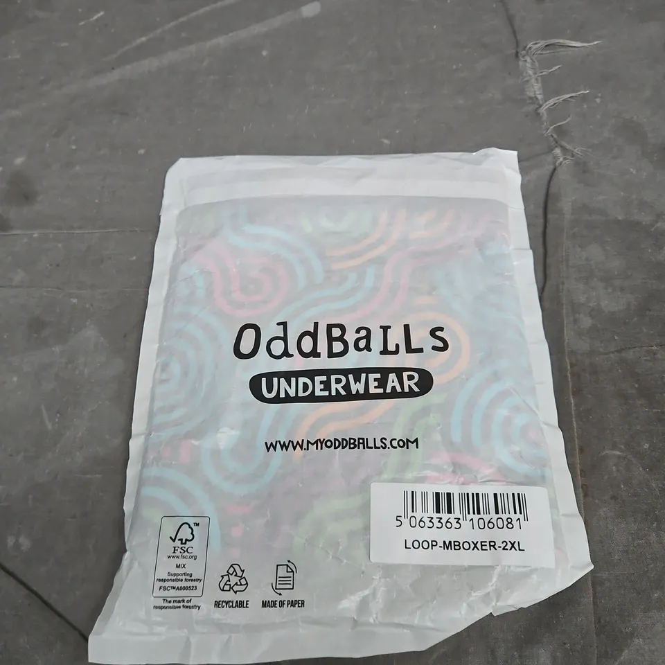 ODDBALLS LOOP BOXER UNDERWEAR – UK 2XL