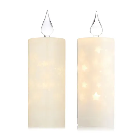 HOME REFLECTIONS SET OF 2 PROJECTION CANDLES