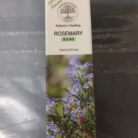 APPROXIMATELY 200 AROMA NAMU ROSEMARY ESSENTIAL OIL – NATURE'S HEALING, 10ML