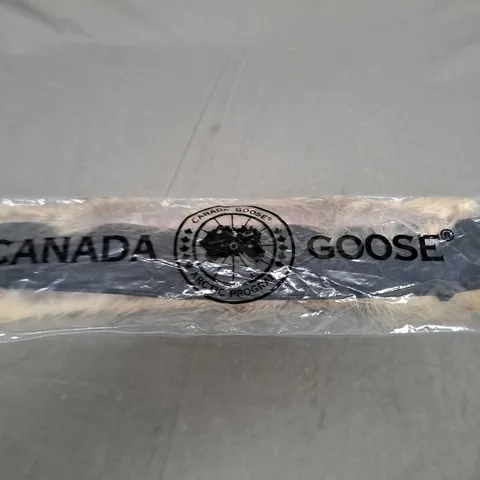 BAGGED CANADA GOOSE FAUX FUR FOR HOOD