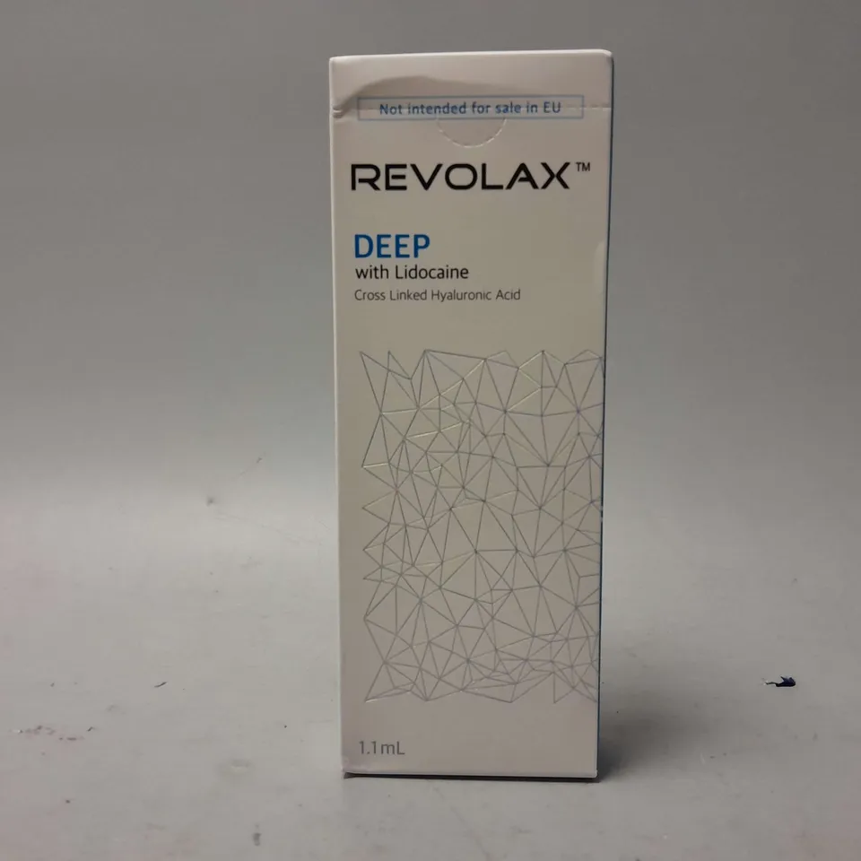 BOXED AND SEALED REVOLAX DEEP WITH LIDOCAINE (1.1ml)