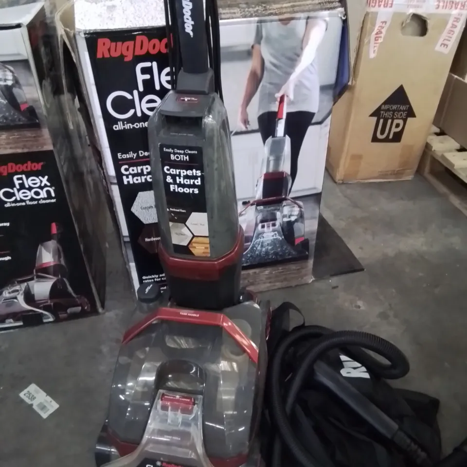 BOXED RUG DOCTOR FLEXCLEAN ALL IN ONE FLOOR CLEANER