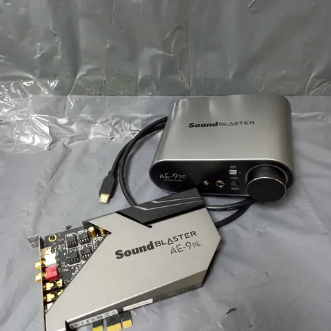 BOXED SOUND BLASTER AE-9PE SOUNDCARD