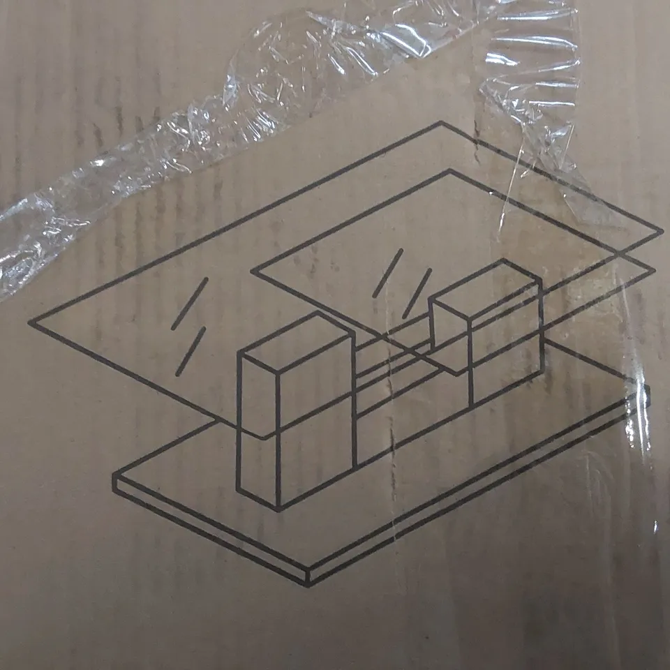 BOXED HENNING COFFEE TABLE - MATT WHITE (2 BOXES)