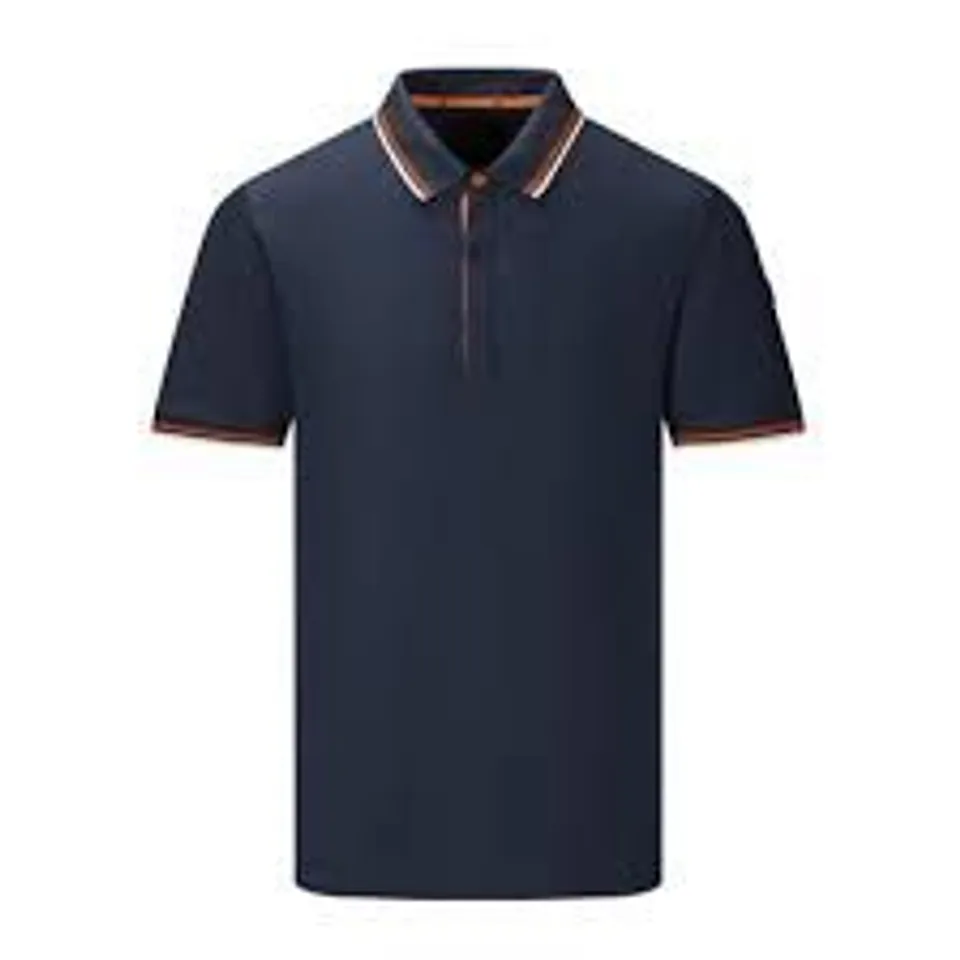 BRAND NEW REGATTA MENS TADEO SHORT SLEEVE POLO SHIRT IN NAVY -  SIZE XL