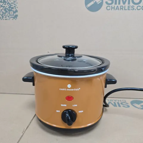 COOK'S ESSENTIALS MINI SLOW COOKER