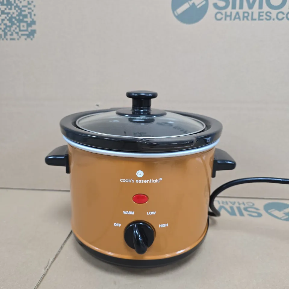 COOK'S ESSENTIALS MINI SLOW COOKER 