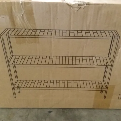 BOXED NEO BAMBOO SHOE RACK