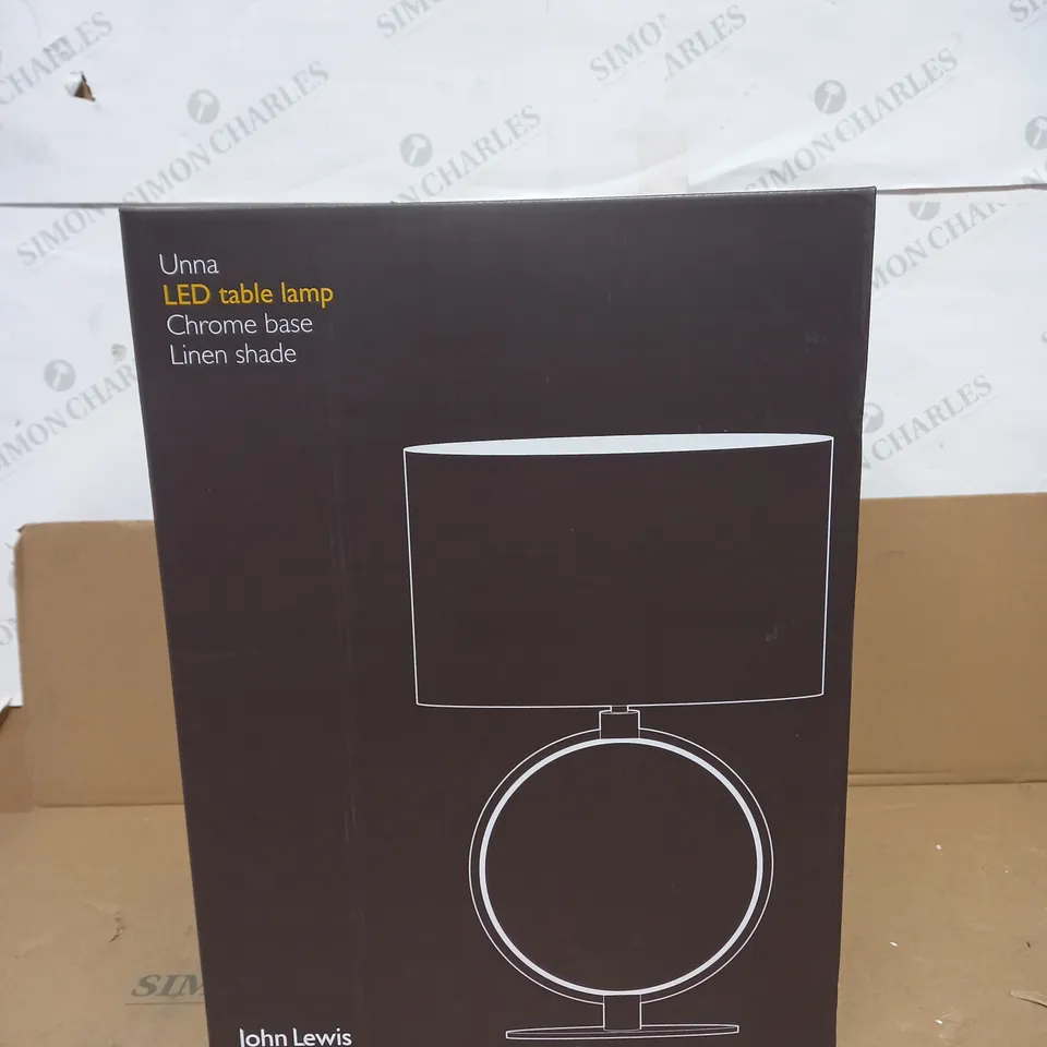 JOHN LEWIS UNNA LED TABLE LAMP