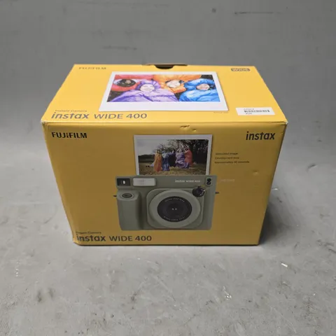 BOXED FUJIFILM INSTAX WIDE 400 INSTANT CAMERA 