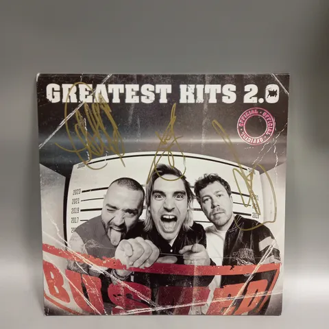 BUSTED GREATEST HITS 2.0 SIGNED VINYL