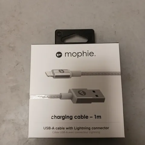 BOXED LOT OF 10 MOPHIE LIGHTENING CHARGING CABLE 1M FOR IPHONE
