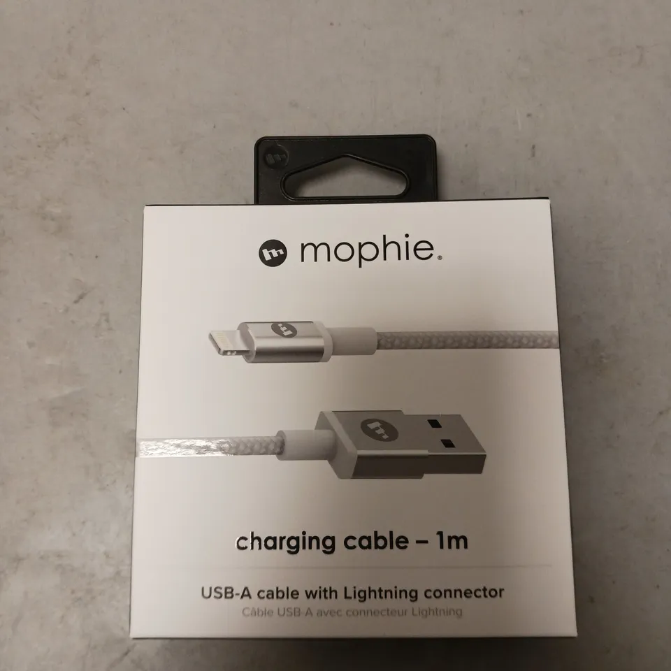 BOXED LOT OF 10 MOPHIE LIGHTENING CHARGING CABLE 1M FOR IPHONE