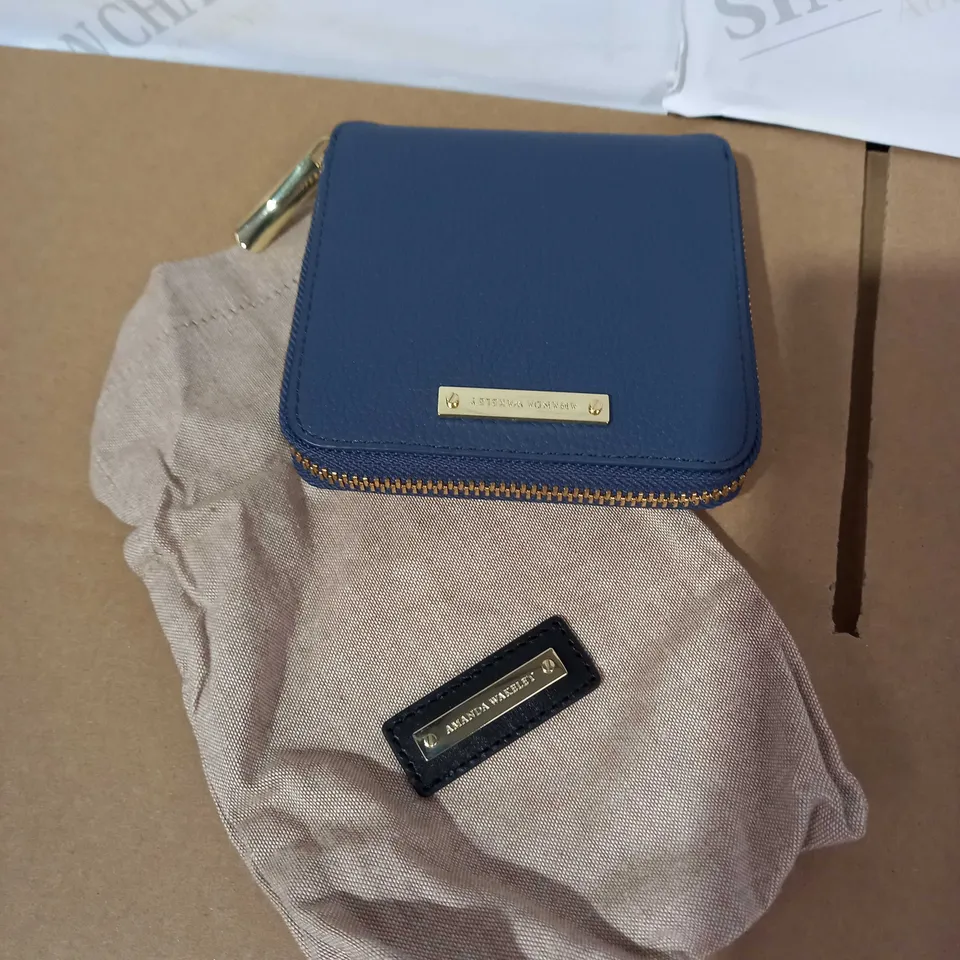 AMANDA WAKELEY THE DENUVE SMALL ZIP PURSE, KHAKI