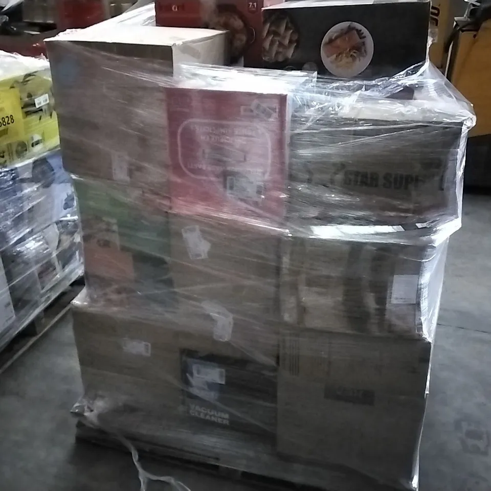PALLET OF APPROXIMATELY 22 UNPROCESSED RAW RETURN HOUSEHOLD AND ELECTRICAL GOODS TO INCLUDE;