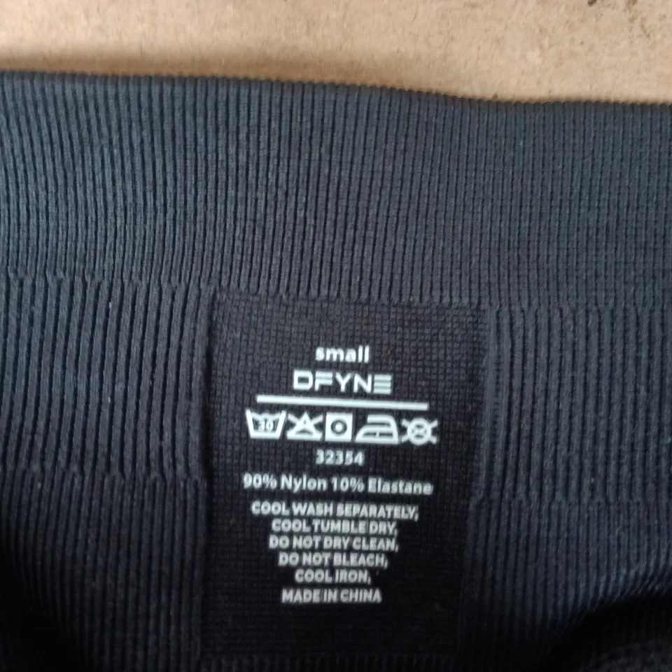 DFYNE LEGGINGS – NAVY, SIZE SMALL