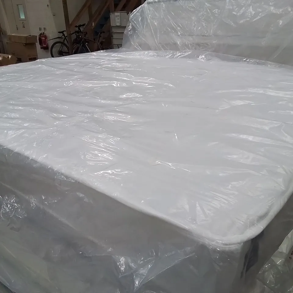 QUALITY BAGGED AFIA SERENITY EGYPTIAN QUALITY COTTON COIL SPRING HAND TUFTED MATTRESS - 150CM KING SIZE