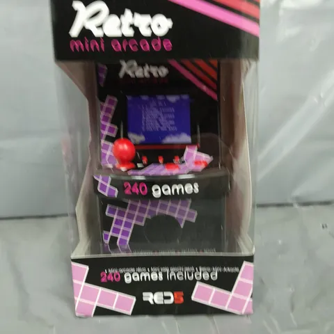 RETRO MINI ARCADE RED 5 