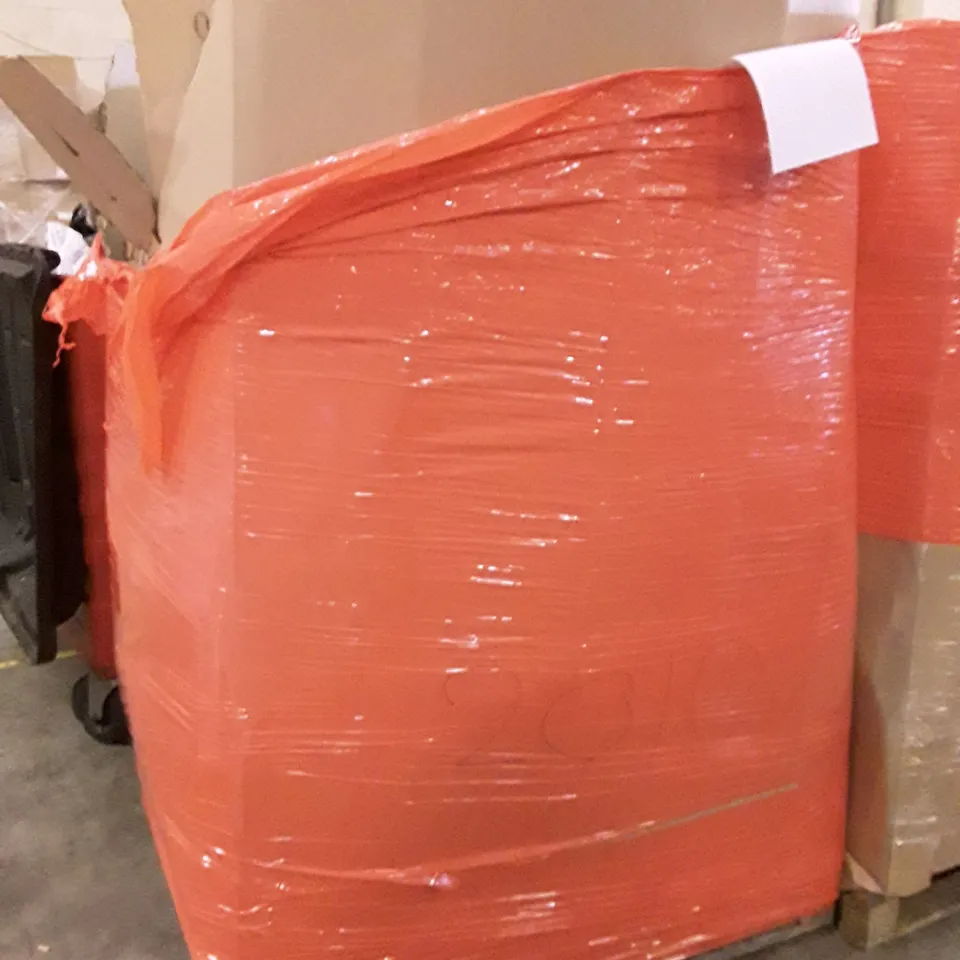 PALLET OF ASSORTED PRODUCTS INCLUDING 3×6M PARTY TENT, DOOR MAT, WINDOW BLINDS, TENSION ROD, WORK DESK