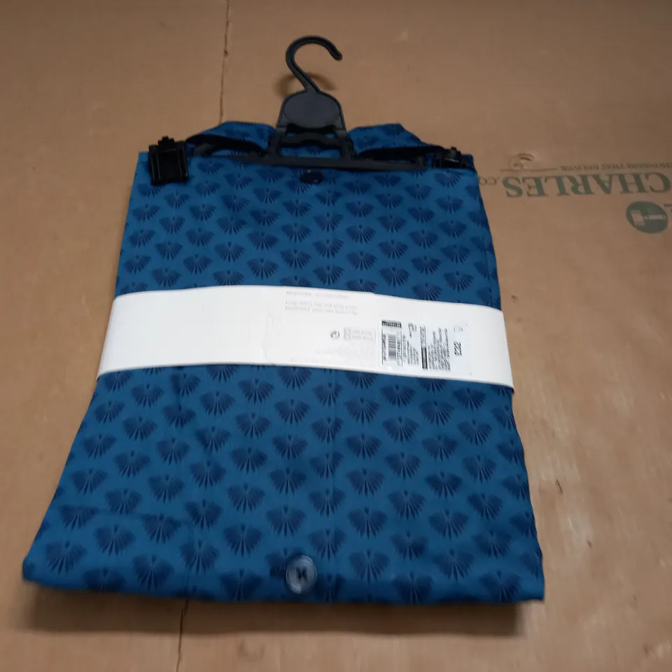M&S PURE COTTON PYJAMAS - MEDIUM 