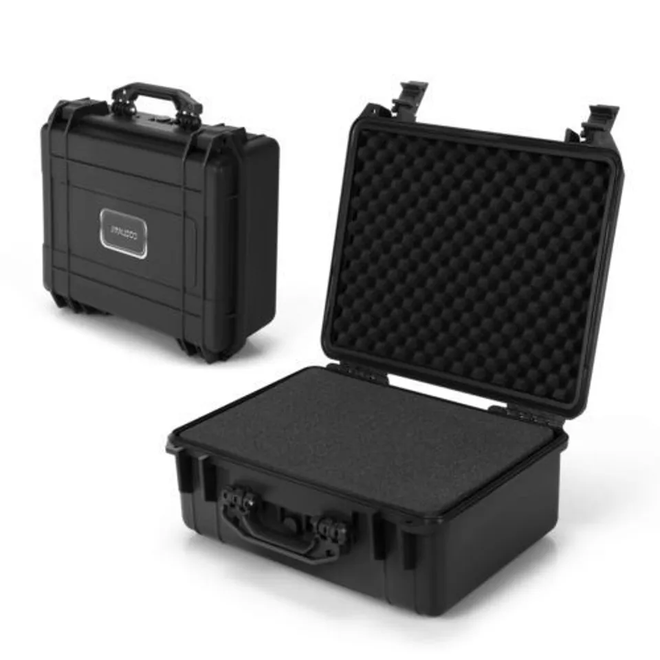 BOXED COSTWAY PORTABLE WATERPROOF HARD CASE WITH CUSTOMIZABLE FIT FOAM - TA10005