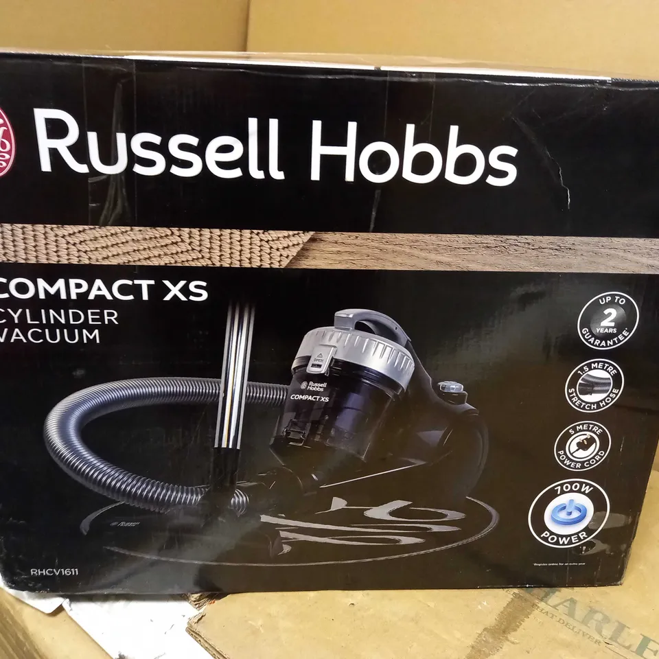 RUSSELL HOBBS COMPACT XS CYLINDER VACUUM