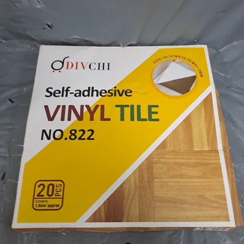 BOXED DIVCHI SELF-ADHESIVE VINYL TILES 20 PIECE PACK 