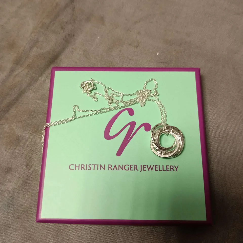 CHRISTIN RANGER JEWELLERY NECKLACE – CIRCULAR PENDANT