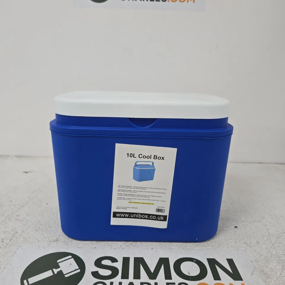 UNIBOS 10L COOL BOX – BLUE