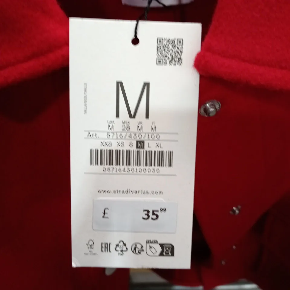 STRADIVARIUS RED JACKET – SIZE M