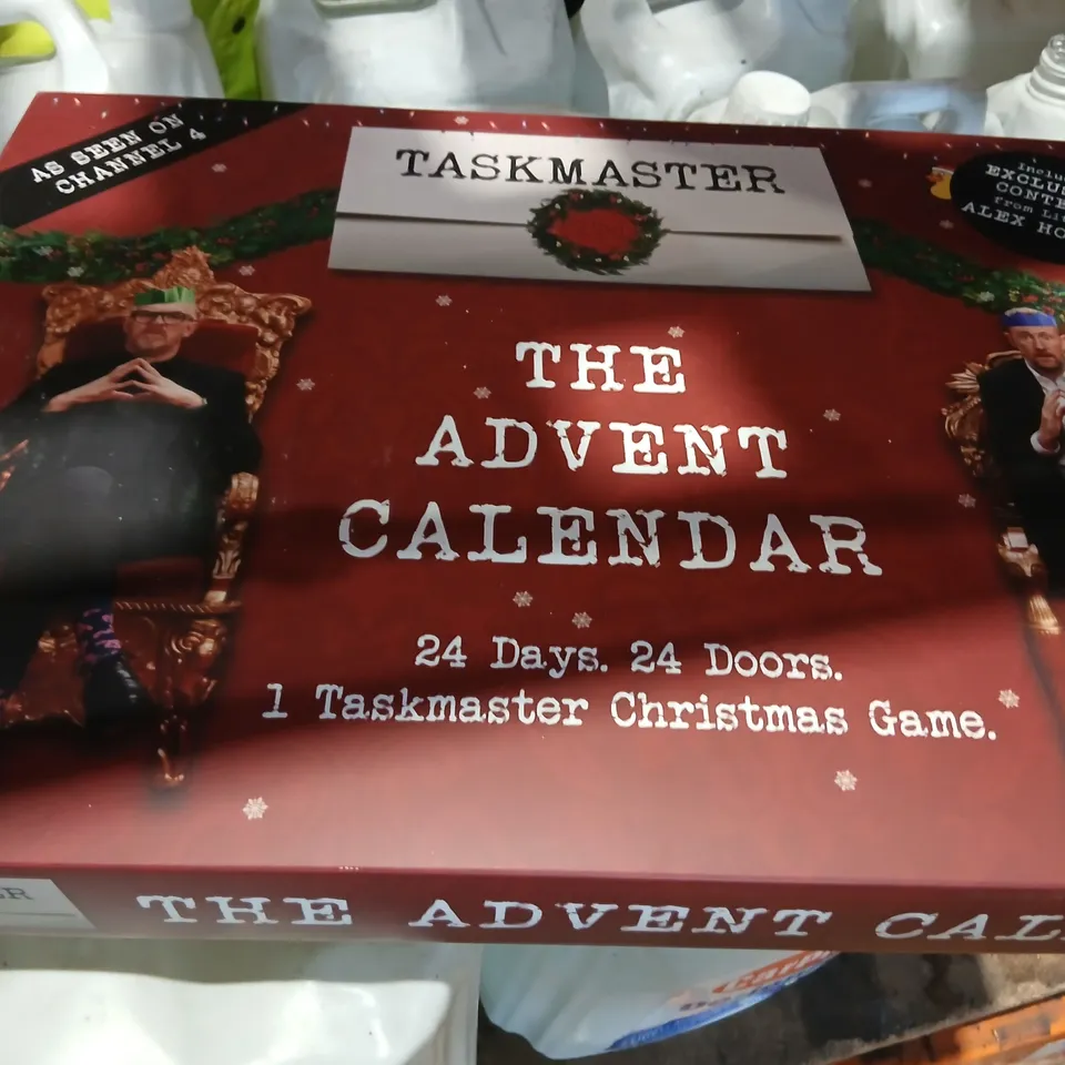 TASKMASTER THE ADVENT CALENDAR – 24 DAYS CHRISTMAS GAME (BOXED)