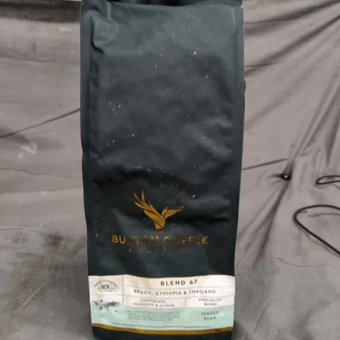 Burton Coffee Roasters Blend 47 Whole Bean Coffee 1KG