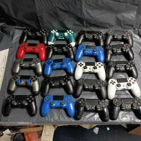 BOX OF 27 PS4 CONTROLLERS 