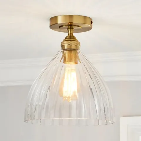 BOXED CHURCHGATE ALLEXTON FLUSH CEILING LIGHT