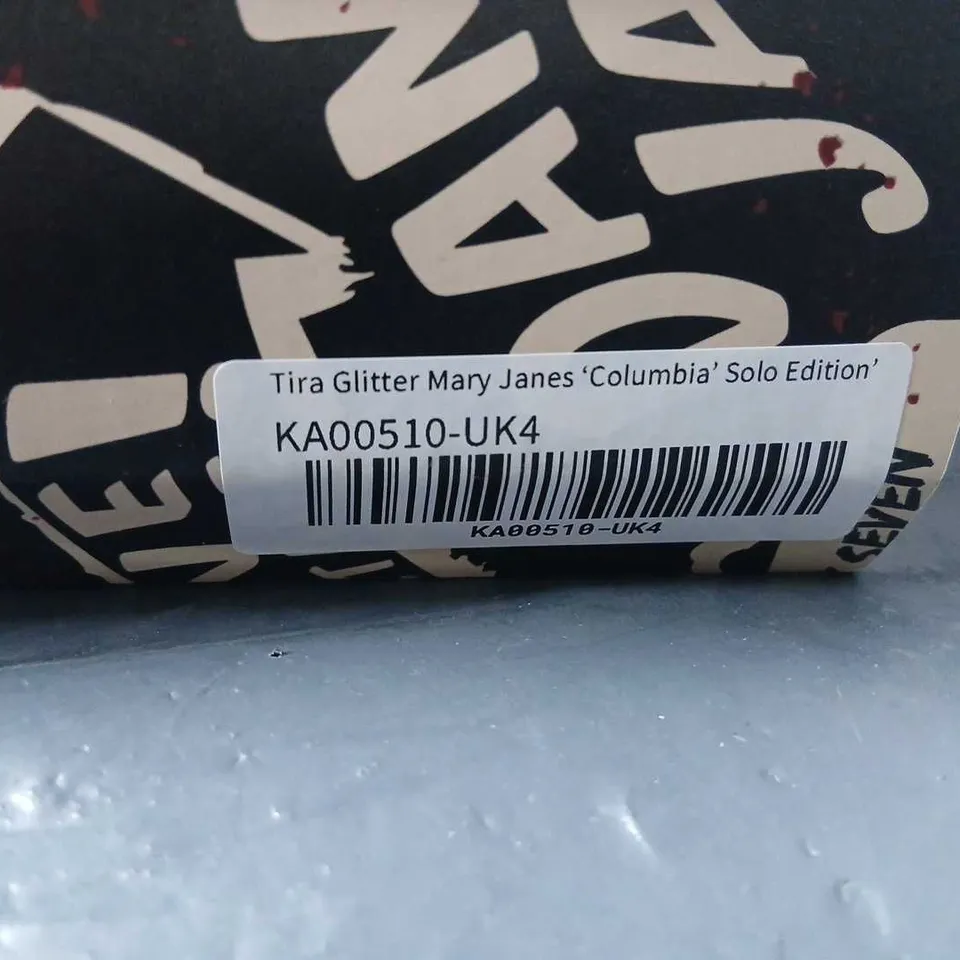 RICHARD O'BRIEN'S ROCKY HORROR SHOW X KOI TIRA GLITTER MARY JANES – UK4, 'COLUMBIA SOLO EDITION'