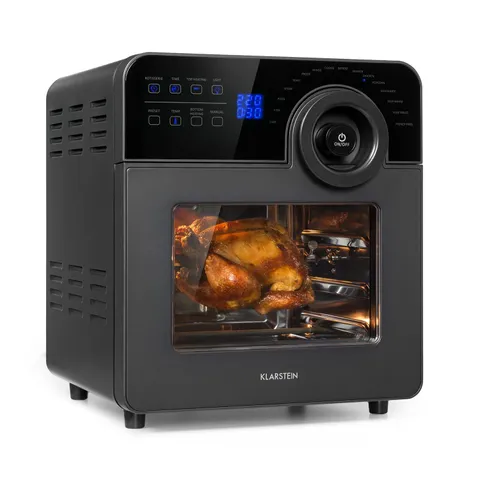 KLARSTEIN AEROVITAL CUBE 1700W 14L AIR FRYER OVEN BLACK BOXED