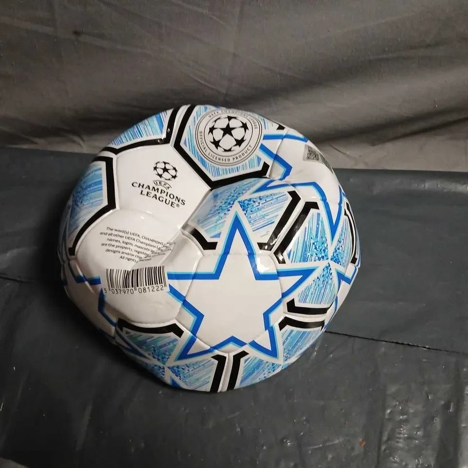UEFA CHAMPIONS LEAGUE FOOTBALL – OFFICIAL MERCHANDISE (BLUE/WHITE)