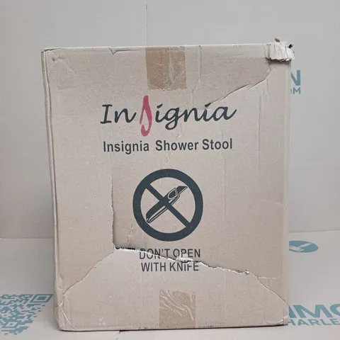 INSIGNIA SHOWER STOOL BOXED