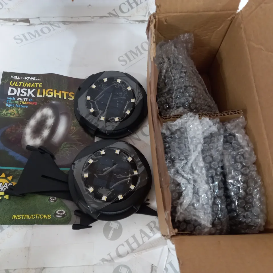 BELL & HOWELL DUAL FUNCTION SET OF LED ULTIMATE DISK LIGHTS