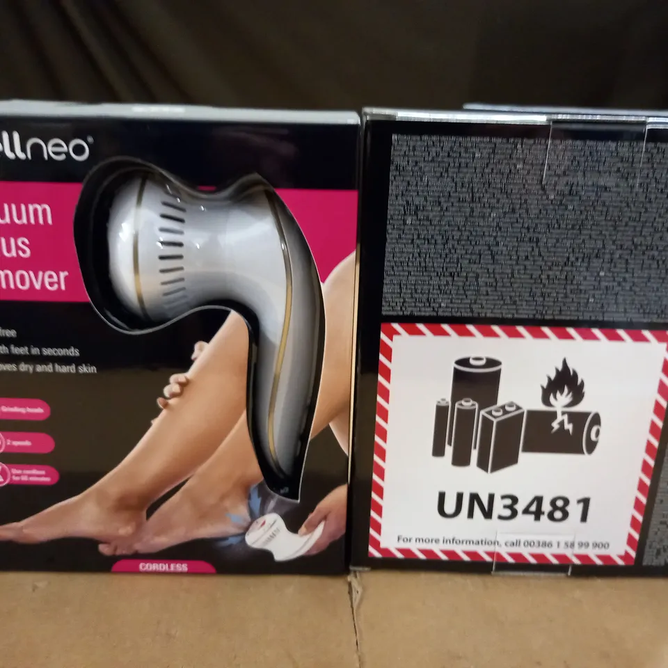 LOT OF 6 BRAND NEW WELLNEO VACUUM CALLUS REMOVERS
