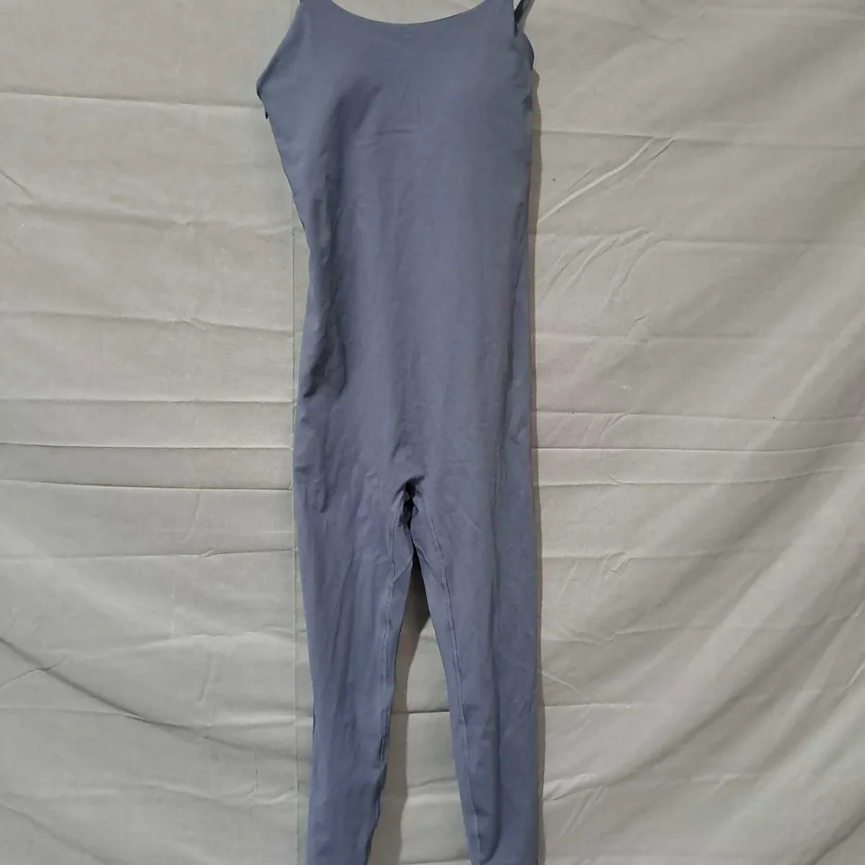 ADANOLA ULTIMATE STRAPPY FULL LENGTH UNITARD IN MIDNIGHT BLUE SIZE S