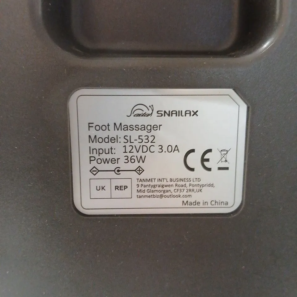 SNAILAX FOOT MASSAGER – MODEL SL-532