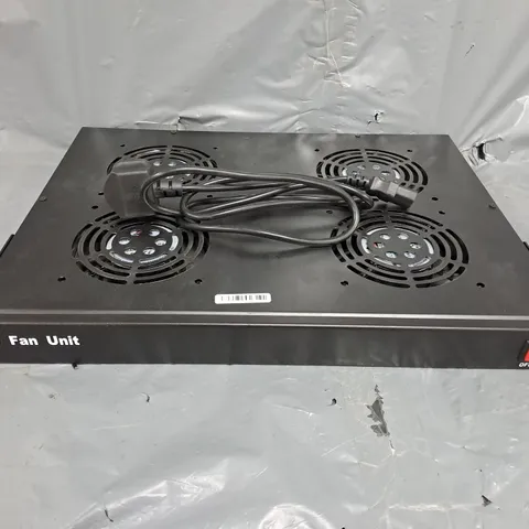 1U FAN UNIT IN BLACK
