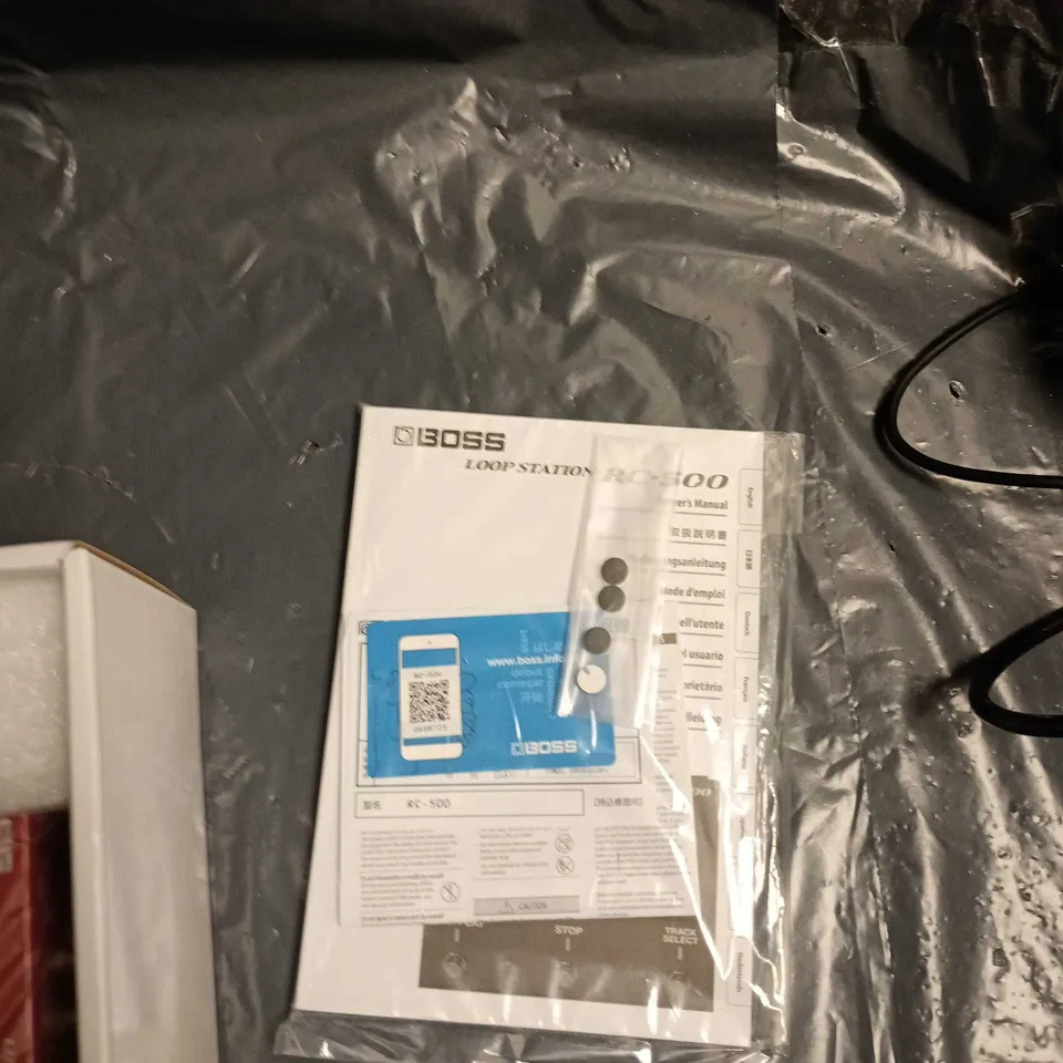 BOSS LOOP STATION RC-500 – RED, BOXED