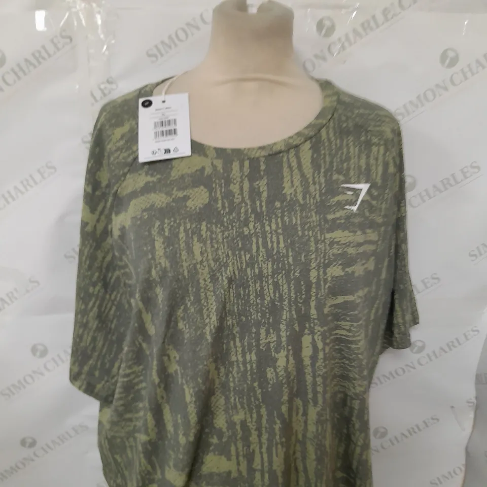 GYMSHARK REACT T-SHIRT SIZE XXXL